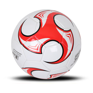 Logo personnalisé professionnel léger taille officielle 4 5 ballon de football cousu à la machine en cuir PU PVC - Product Image 3