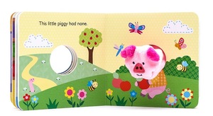 หนังสือหุ่นนิ้วมือน่ารักพร้อมตุ๊กตาสัตว์ปักลายสำหรับหนังสือป๊อปอัพสำหรับเด็ก - Product Image 5