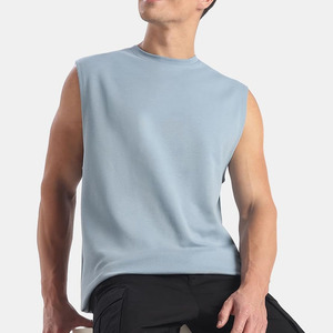 OEM Hot Sale Men's Gym <b>Tank</b> <b>Top</b> Soft Stretchable Fabric Sleeveless Shirt for Fitness Training Running Wear <b>Tank</b> <b>Top</b> For Men - Product Image 4