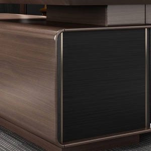 Modern Large Executive Wooden Furniture Luxury Ceo Acrylic Office Desk Table Organizer With Drawer - Product Image 4