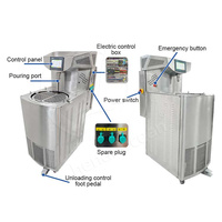 OCEAN Entièrement Automatique Bonbon Chocolat Fondu Températeur 60l Lot Continue Chocolat Tremper Machine