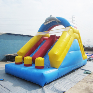 Vente directe d'usine, <span class=keywords><strong>toboggan</strong></span> aquatique gonflable en PVC haute résistance avec installation facile pour les enfants - Product Image 1