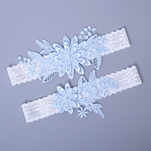 Ensemble <span class=keywords><strong>jarretière</strong></span> de <span class=keywords><strong>mariage</strong></span> marguerite sexy pour femmes, <span class=keywords><strong>jarretière</strong></span> en dentelle pour mariée, perles cousues à la main, ensemble souvenir et <span class=keywords><strong>jarretière</strong></span> pour mariée - Product Image 2