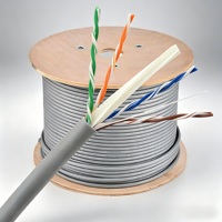 Kabel Jaringan Luar Ruangan SIPU Berkualitas Tinggi, Kecepatan Tinggi dan Latensi Rendah UTP/FTP/SFTP CAT6 Konduktor CCA 305M Kabel LAN