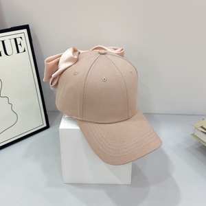 Cappellino da Baseball Estivo in PVC Satinato con Grande Fiocco, Carino <span class=keywords><strong>e</strong></span> Dolce, Protezione Solare per Donne, Rende il Viso Più Piccolo - Product Image 3