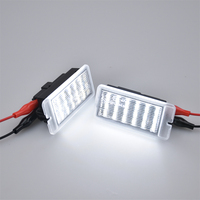 Feu de coffre intérieur à LED pour Nissan Qashqai Renault Megane Dacia Smart Fortwo, 1 paire