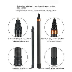 <span class=keywords><strong>Palo</strong></span> de Selfie Extensible <span class=keywords><strong>Invisible</strong></span> de Fibra de Carbono para <span class=keywords><strong>Insta360</strong></span> X3, Accesorios para Cámara de Acción, Poste de Extensión - Product Image 4