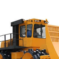 Compacteur de déchets de déversement sanitaire Shanbo C300H de 30 tonnes, à moteur, haute capacité de charge pour la gestion des déchets
