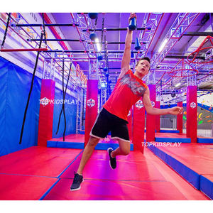 Parcours personnalisé avec obstacles en balles en plastique, jeu américain, Junior <span class=keywords><strong>Ninja</strong></span> Warrior - Product Image 4