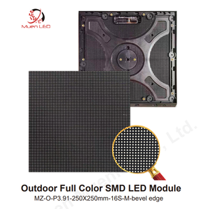 โมดูลจอแสดงผล LED กลางแจ้ง P3.91 แบบ Bevel ความสว่าง 3000cd ขนาด 250x250 มม. - Product Image 2