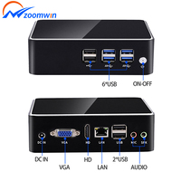 ZOOMWIN Promotion N5095 Quad Core Openciaw Ai Mini PC 2.90GHz Turbo 8*USB Affichage 4K Ordinateur Portable Micro PC de Bureau Personnel