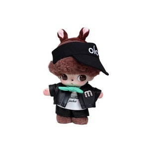 Dimoo Doll Clothes <b>Halloween</b> <b>Costume</b> Black Vampire Outfit With Red Horns And Tail For 8-13 Years Kids Plush Toy Accessory - Product Image 4