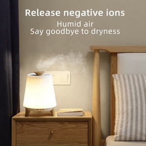 New 2024 Cool Mist <strong>Audio</strong> Humidifier Ultrasonic Big Capacity Aroma <strong>Diffuser</strong> With Remote Control 7 Color Light 300ml - Product Image 6