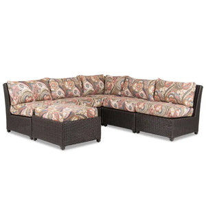 Sofá Seccional Reclinable Semicircular Moderno de Tela Bouclé Blanca, Diseño Curvo para Sala de Estar, Apartamento, Muebles para el Hogar - Product Image 5