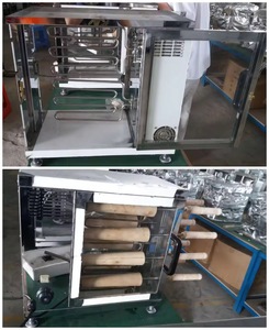 Four à gaufres électrique commercial à cheminée, 8 rouleaux, Kurtoska, pâtisserie <span class=keywords><strong>en</strong></span> forme de <span class=keywords><strong>corne</strong></span>, 8 bâtonnets, four rotatif à cheminée - Product Image 2