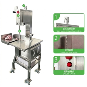 Scie à os industrielle <span class=keywords><strong>populaire</strong></span> en acier inoxydable pour boucheries et grands restaurants – Machine à découper les os - Product Image 1