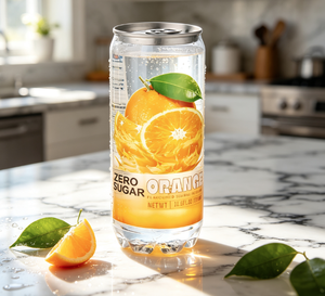 Offre Spéciale : Eau Pétillante à l'<span class=keywords><strong>Orange</strong></span> 350ml, Boisson Gazeuse Fruitée avec Service OEM de Marque Privée - Product Image 4
