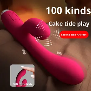 Alat Masturbasi Wanita Vibrator Tongkat Stimulator Klitoris Mainan Seks G-spot Orgasme Instan 50dB Kemasan Kotak - Product Image 3