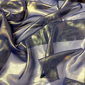 Tissu en Chiffon Doré à Paillettes, Vêtements Transparents de Protection Solaire, Tissu Décoratif pour Hanfu et Robes 100% Polyester - Product Image 5