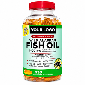 Super <span class=keywords><strong>Omega</strong></span>-3 en gélules molles avec EPA/DHA, huile de poisson, lignanes de sésame et extrait d'olive, 230 capsules, <span class=keywords><strong>1400</strong></span> mg, soutient la santé cardiaque et cérébrale - Product Image 1