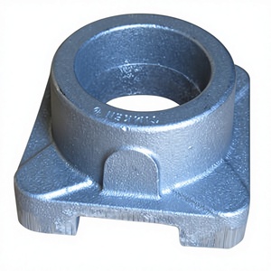 Cuscinetto a blocco flangiato quadrato UCF in ghisa grigia/ghisa sferoidale personalizzato non standard, verniciato antiruggine JIACHENG - Product Image 1