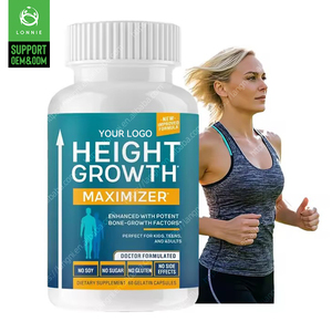 Viên nang canxi tăng chiều cao cho người lớn nhãn hiệu riêng với độ đặc xương được cải thiện và tăng cường tăng trưởng tối đa - Product Image 1