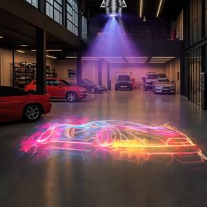 Tốt Nhất Bán 150W Công Suất Cao Nhúng <span class=keywords><strong>Laser</strong></span> <span class=keywords><strong>Logo</strong></span> Chiếu Tường Nội Thất Trang Trí Bảng Hiệu Quảng Cáo Ánh Sáng Gobo Chiếu - Product Image 1