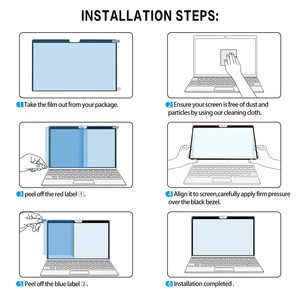 Protection d'écran anti-lumière bleue et anti-reflet pour MacBook Air 13.6 M5 2026, film de protection d'écran pour ordinateur portable, protection des yeux, fourni par l'usine - Product Image 5