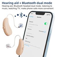 Audífonos RIC BTE OTC Recargables, Inalámbricos, Inteligentes, Digitales, con Bluetooth, Programables con Software, Gran Venta en Italia