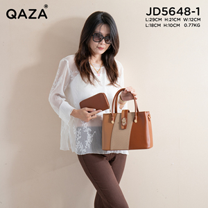 QAZA – Sacs à main et pochettes de luxe pour femme en cuir PU, ensemble de sacs fourre-tout, <span class=keywords><strong>sac</strong></span> à bandoulière célèbre, les dernières nouveautés pour femmes - Product Image 5