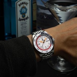 PAGANI DESIGN Men's Mechanical <b>Watch</b> PD-1726 Stainless Steel <b>Case</b> 100m Waterproof Luminous Auto Date Diver Style - Product Image 3