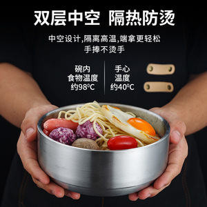 Stainless Steel Rice Bowl 60 Mm Durable For Home Hotel Use - Product Image 4