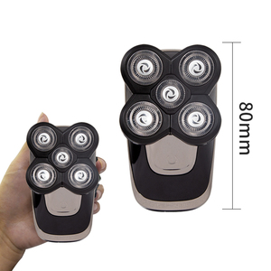 Rasoir électrique intelligent pour homme, rasoir à cinq lames rechargeable, couteau à barbe, couteau à tailler la barbe, vente en gros - Product Image 4