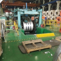 Bobine en acier inoxydable 304 laminée à chaud, norme AISI ASTM, différentes épaisseurs et largeurs, pour la construction industrielle et la fabrication