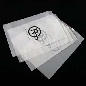 Tùy chỉnh in logo quần áo bao bì Dây Kéo Túi trượt <span class=keywords><strong>Zip</strong></span> khóa T-Shirt Đồ Lót Frosted Matte đóng gói quần áo túi nhựa - Product Image 1