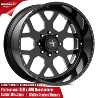 Rines de Aleación Forjada American Force 98 SHIELD SS de 20-26 Pulgadas 8x180 8x200 8x170 para Ford F-250 King Ranch GMC Chevrolet 2500HD