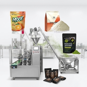 Machine d'emballage automatique multifonctionnelle pour sachets à fermeture éclair, idéale pour les épices, l'albumine, le lait et la poudre de café - Product Image 1