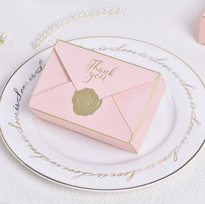 DAMAI Wholesale Rectangular Wedding Candy Favor <b>Box</b> for Bridal Shower Engagement Party <b>Gift</b> Packaging <b>Empty</b> Paper <b>Box</b> - Product Image 1