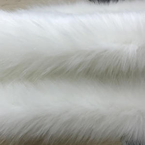 <span class=keywords><strong>Tela</strong></span> de felpa de piel sintética de <span class=keywords><strong>pelo</strong></span> <span class=keywords><strong>largo</strong></span> de color blanco nieve <span class=keywords><strong>precio</strong></span> al por mayor de Egipto - Product Image 2