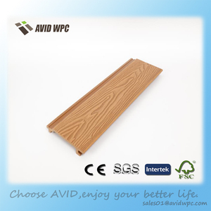 Pannello a <span class=keywords><strong>parete</strong></span> in WPC recinzione da giardino in plastica levigatura vendita calda recinzione da giardino durevole striscia impermeabile <span class=keywords><strong>rivestimento</strong></span> per recinzione da giardino in Pvc per esterni - Product Image 2