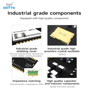 โมดูลพอร์ตอนุกรมไร้สาย Ebyte ODM EWT104-BT08 ชุดทดสอบ BLE บอร์ดพัฒนาโมดูล UART BLE ระยะไกล - Product Image 5