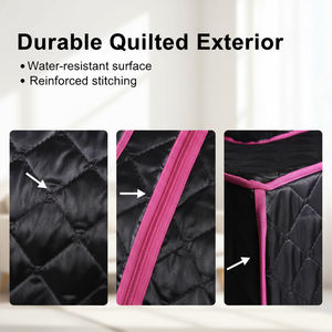 Tente de sauna à vapeur humide pliable à domicile, prix bas, salon, <span class=keywords><strong>spa</strong></span> privé, une personne, demi-corps, amincissant - Product Image 5