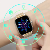 Reloj Inteligente Y13 BW0242 con Esfera de Moda, Medidor de Frecuencia Cardíaca y Calorías, Asistente de Voz y Llamadas Telefónicas