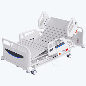 <span class=keywords><strong>Cama</strong></span> <span class=keywords><strong>de</strong></span> Hospital Eléctrica Multifuncional Anti-Escaras para Pacientes <span class=keywords><strong>de</strong></span> UCI con Barandillas Laterales <span class=keywords><strong>de</strong></span> ABS - Product Image 6