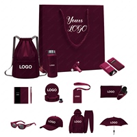 Ensemble cadeau promotionnel personnalisé en gros avec logo personnalisé, cadeaux promotionnels pour événements, salons professionnels, cadeaux d'entreprise