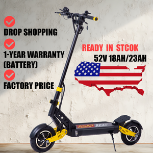 VDM 10 1000W Dual <span class=keywords><strong>Motor</strong></span> 52V 18.2AH Batería de litio Scooter eléctrico rápido plegable Neumático de 10 pulgadas Adultos Envío gratis - Product Image 1