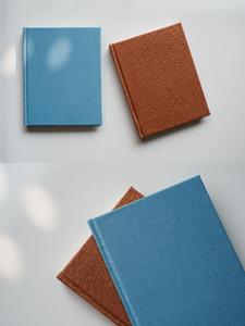 Vente en gros Carnet de notes A5 bleu à couverture rigide écologique minimal pour cadeau ou usage quotidien - Product Image 2