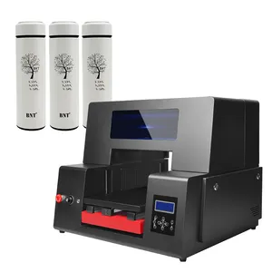 Máquina de impresión Uv Digital, efecto 3d, para funda de teléfono, pluma de botella, impresora plana Uv para Woo de vidrio, venta directa de fábrica Refinecolor