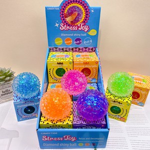 Nuevo Juguete Antiestrés de Maltosa con Forma de Diamante Brillante, Bola Blanda de Subida Lenta, Lindo Juguete para Aliviar el Estrés y Mejorar el Estado de Ánimo, Certificación CPC para Edades Específicas - Product Image 1