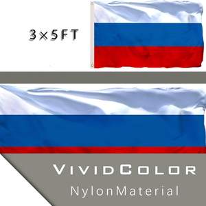 Фабрика настроить национальные флаги Российской империи флаг оптовая продажа 100% полиэстер 3x5ft флаг России баннер - Product Image 6
